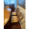 Image 3 : Antique 10 Piece Dining Set - Perfectly Re Upholstered - Includes 3 Extender Leaves - Stunning 2