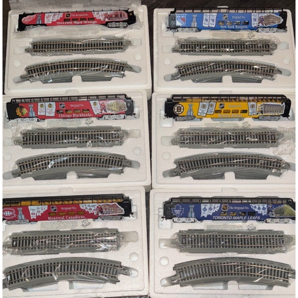 Hawthorne NHL Original Six Train Set Pre Built