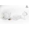 Image 1 :  Collection Of Vintage Crystal Tableware Pitcher 9''IN H