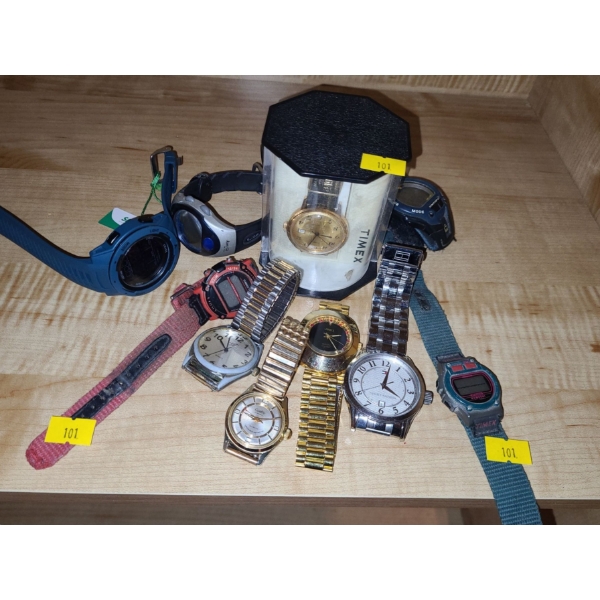 Assorted Watches by: Timex, Lamex, Tommy Hilfiger and Others