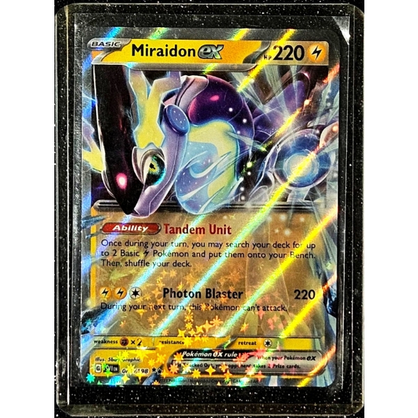 Miraidon EX Holo Card - SV01 Pokémon Scarlet & Violet Base Set (2023)