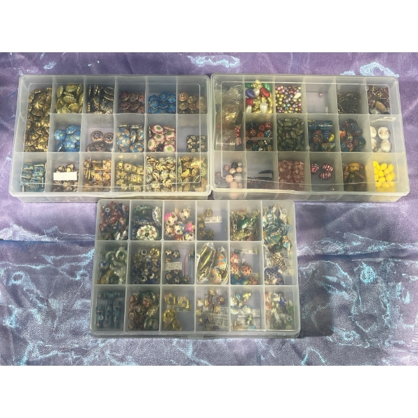 Large Collection of Beads for Jewelry Making