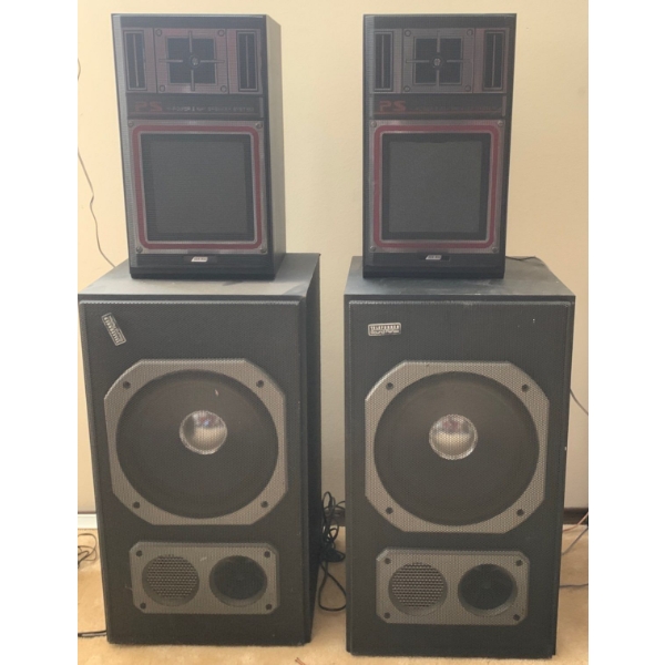 Speaker Sets - Telefunkin Sound Reflex w/ Brentwood Hi Powered 2 Way Speaker System