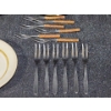Image 2 : Dinner Served With Style! - Assortment Of Collectable Plates and Vintage Cheese Forks