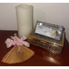 Image 3 : Rustic Night Stand w/ Contents 12x12x36