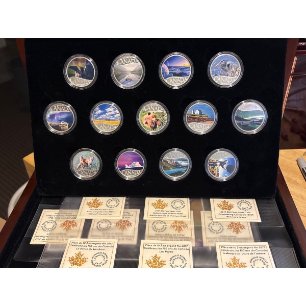 2017 $10 Celebrating Canada's 150th Anniversary - Pure Silver 13-Coin Set
SKU: 163849