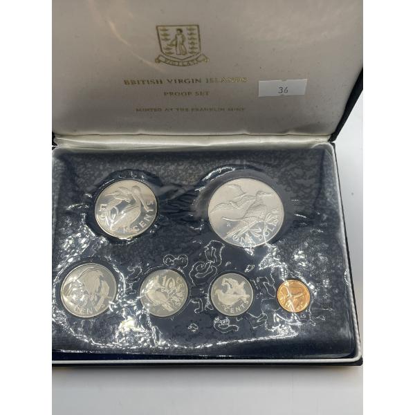 1974 British Virgin Islands proof set 
