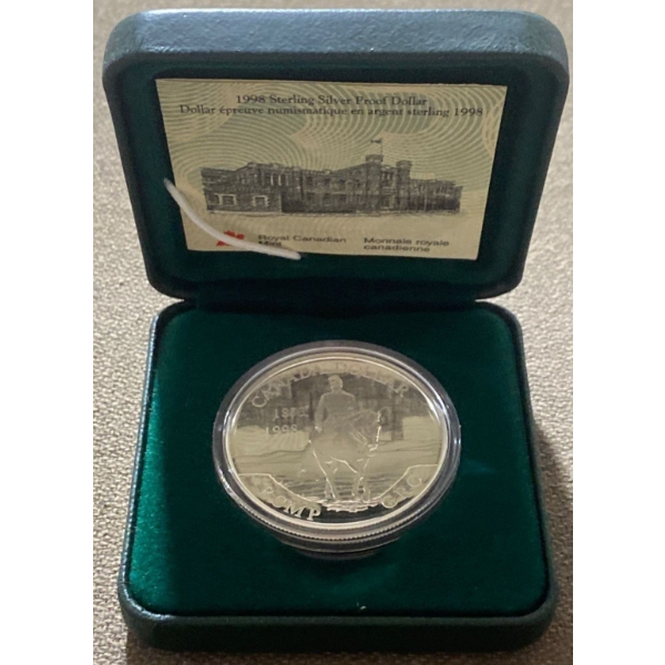 1998 Sterling Silver Proof Dollar  92.5% Silver 25.175 Grams