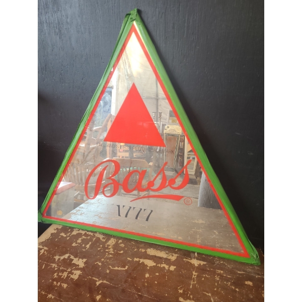 Bass 1777 Triangular Mirror 34.5 X 30.5 (Taped Around Outside Edge as Shown)
