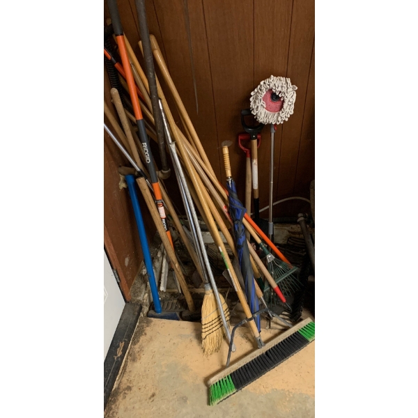 Outdoor Essentials - Rakes, Axe, Much More 