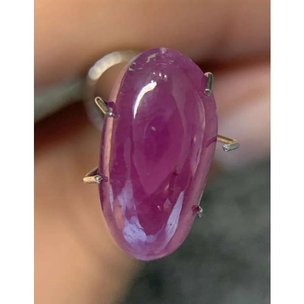 5.94 ct Certified Untreated Ruby Gemstone ($6,831 Appraisal)