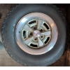 Image 2 : 4 24' Tires - 2 Have Pontiac Center Caps 2 Do Not P205/75R14