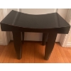 Image 2 : Asian Style Bench Stool Wenge 24x22