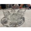Image 3 : Vintage 1960 Pinwheel Crystal Bowl and large Candy dish