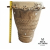 Image 4 :  Vintage Hand-Carved African Ceremonial Drum 