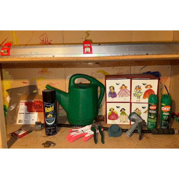 Home & garden Essentials - RAID OFF Watering Can Tools & More