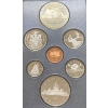 Image 1 : 1987 Canadian Specimen Set With 50% Silver Dollar 23.33 Grams