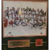 Image 2 : Canada- Gold Medal Champions Hockey Photo From Salt Lake City Utah 17 X 16, Framed Under Glass