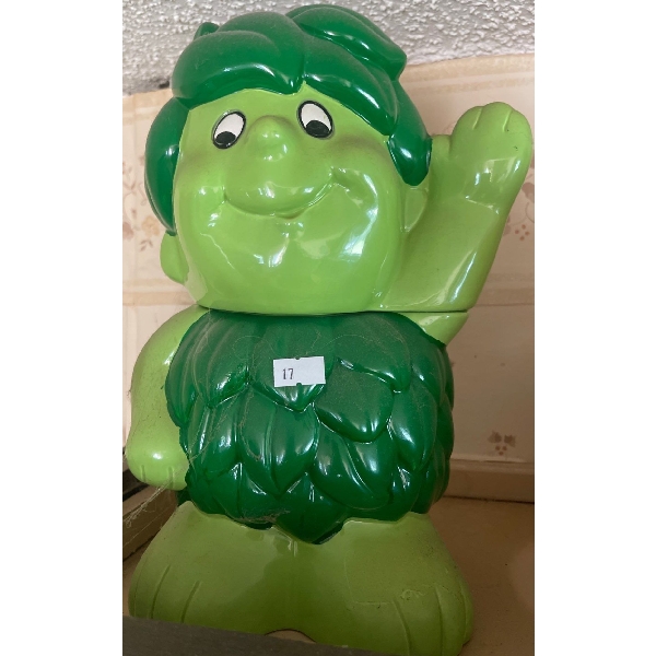 Jolly Green Giant Sprout Cookie Jar