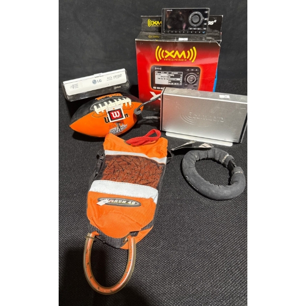 Household Misc. - Survival Rope Sirius Satellite Radio Wilson Football Ankle Weight & More