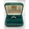 Image 8 : 18K Yellow Gold, 1.33ct Emerald and Diamond Ring 