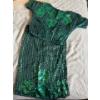 Image 2 : Emerald Green Sequined Performance Costumes - Dance Drama St Patty's Day Defence 