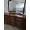 Image 1 : 9 Drawer Dresser w/ Mirror  64 W, 17 D, 70 T 