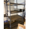 Image 3 : Industrial Rack with Contents, Including Pipes and Assorted Materials