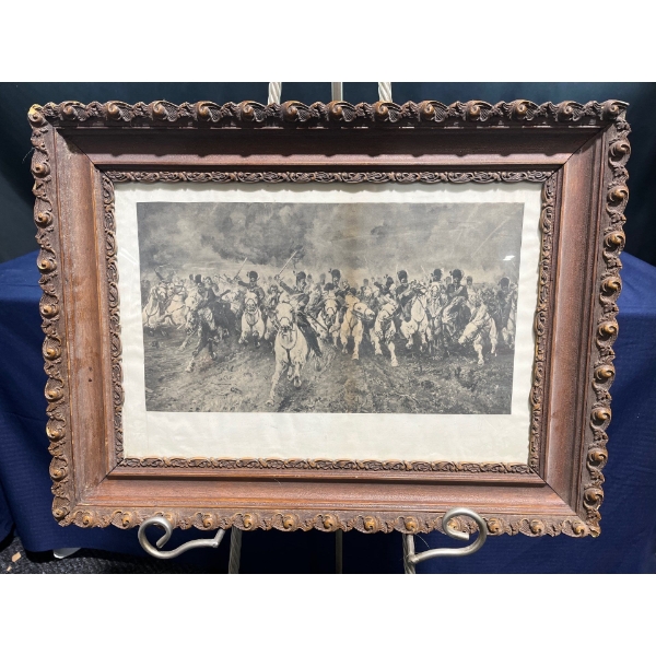 Calvary Charging Print 17.5Wx 10H