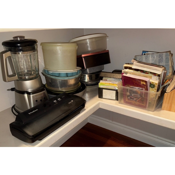 Cuisinart Blender, Food Saver Food Sealer,  Recipes, Cake Pans & More