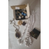 Image 1 : Fashion Jewelry Including: White Bead Necklace, Earrings and More!
