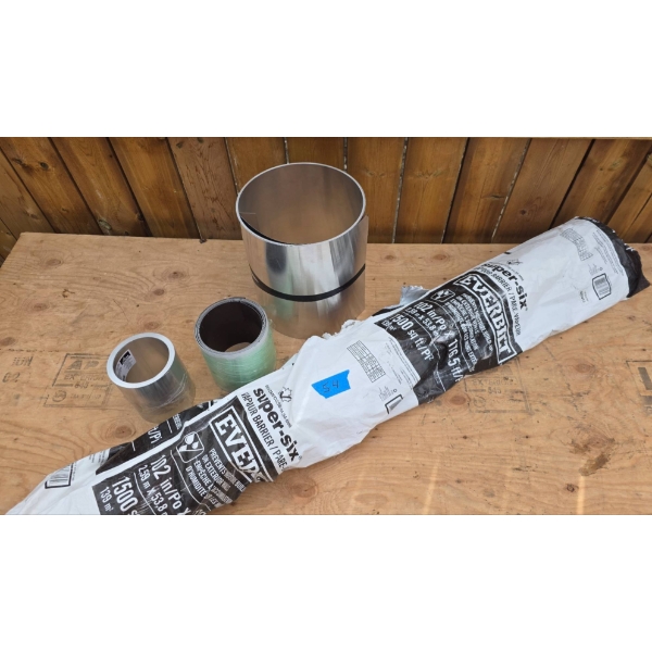 Super Six Vapour Barrier Roll and Assorted Duct Connectors