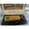 Image 4 : Sharp CT-431 Gold Digital Watch Pendant With Box and Instructions
