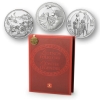 Image 1 : 2001 50 Cent Legends Folklore - Sterling Silver Coin Book Set