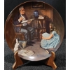 Image 1 : Norman Rockwell ‘The Storyteller’ Collector Plate, 1984