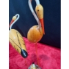 Image 3 : Wood Carved Family of Cranes - 10.5H