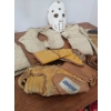 Image 1 : Vintage Collection of Hockey Equipment Including Mask, Pads, Skates, and Gloves