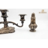Image 4 : Three Silver-Plated Table Accessories Including Candelabra