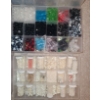 Image 3 : Assorted Craft Beads and Containers as Shown