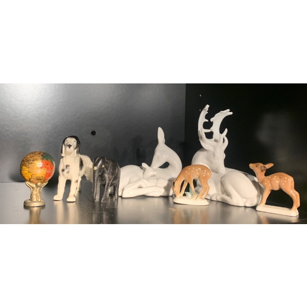 Decorative Porcelain Figurines - Wild Animals 6L