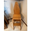 Image 1 : Antique Oak Thomas Jefferson Chair / Stepstool / Ironing Board