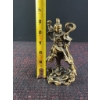 Image 5 : Bronze Warrior Figure With Spear, 6 Inch Height