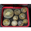 Image 2 : 2004 Czech Republic Euro Trial Coin Set