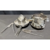 Image 1 : Vintage Metal Charcoal Burner and Tool Set