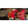 Image 6 : Selection of Size M-L T-shirts, New Socks and PJ Pants - No Rips or Stains 