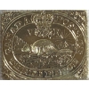 Image 4 : 2001 First Canadian Postage Stamp Sterling Silver 24K Gold Plated Coin & Stamp Set