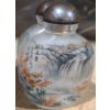 Image 3 : Wang Xisan Ji School Reverse Painting Of Waterfalls Snuff Bottles