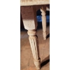 Image 6 : - Antique Dining Table w/ Whitewash Finish 42.5 W, 42 D, 29 T