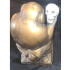 Image 4 : Darwin Monkeys Plaster Mold Bookends 5 W, 5 D, 9.5 T