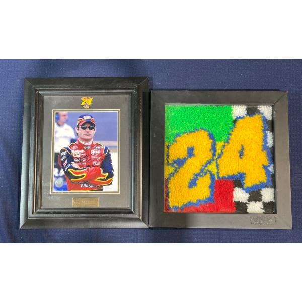 2x Jeff Gordon Nascar Autograph CoA